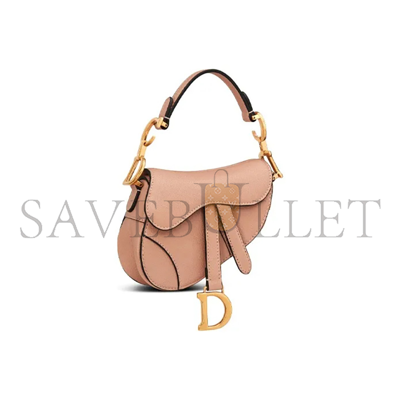 DIOR SMALL SADDLE BAG WITH STRAP S5662CCEH-M49P (17*15*5cm)